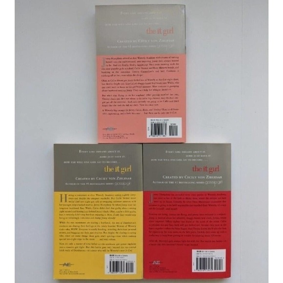 5/$12 - 3 Book Lot It Girl Novels 2 4 5 Cecily von Ziegesar YA Teen Drama - Picture 3 of 8